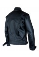 Kids Legendary Pop Star Black Thriller Synthetic Leather Jacket